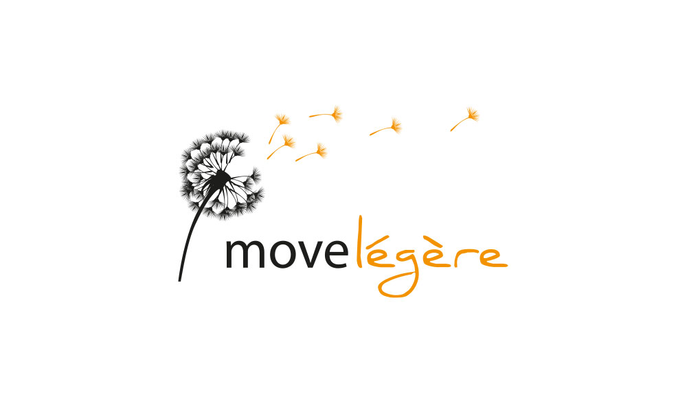 Move Légère - Logo für einen Umzugsdienstleister